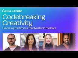 Turning Data into Stories That Matter | Roman Mars, Aaron Williams, Nancy Duarte & Paula Scher