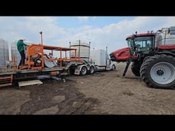 Spraying Chickpeas
