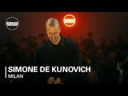 Simone De Kunovich | Boiler Room: Milan