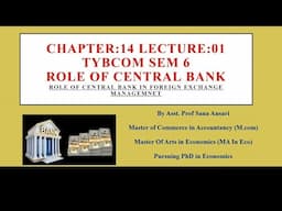 ROLE OF CENTRAL BANK|RESERVE BANK OF INDIA|IMPORTANT|FUNCTION OF CENTERAL BANK @ProfSanaAnsari