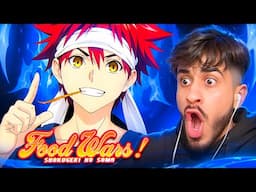 MY FIRST TIME WATCHING *FOOD WARS SEASON 1*