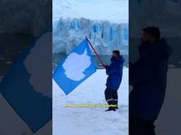 First Landing in Antarctica 🤯- Itne saare Penguins 🐧 #shorts