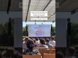 Apple CHANGED how they’re naming software versions! 😱 #wwdc25