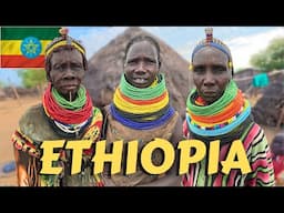 More Necklaces Mean Richer Husband - Nyangatom Tribe, Omo Valley, Ethiopia 🇪🇹