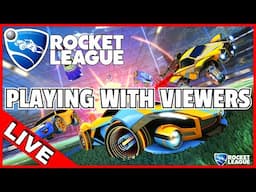 🔴ROCKET LEAGUE - Playing With Viewers! All ranks welcome