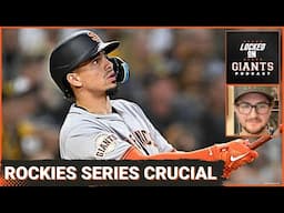 SF Giants' Familiar Formula FALLS FLAT in San Diego | Can They BOUNCE BACK Against Rockies?