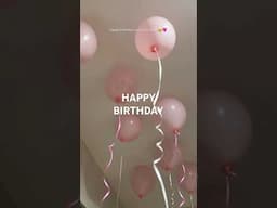 Happy birthday sweet girl 🩷 #happybirthday #kidsbirthdayideas #birthdaydecoration #birthdaygirl