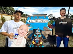 30 days in a Feastables Tent