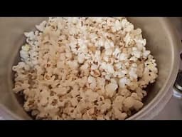 HOW TO MAKE HEALTHY POPCORN WITH PRESSURE POT.