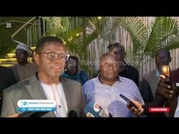 Katikkiro Charles Peter Mayiga Paid A Tribute to Sudhir Ruparelia for the Loss of his Son Rajiv