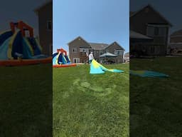 Satisfying slip n slide clean up