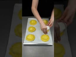 Dessert in 5 minutes! Just puff pastry and peaches