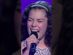 She's only 12?! 😱 #TheVoice​​​​​​​​ #TheVoiceKids #blindAuditions