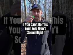 🤯 Your Yelp Will Never Sound Right Until You Fix This! #turkeyhunting #turkeymouthcalls #hunting