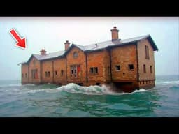 Man Inherits Floating Lake House, Then Takes A Look Inside