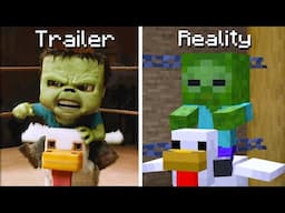 Minecraft Movie : Trailer vs Reality