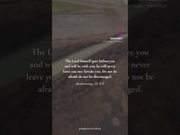 Deuteronomy 31:8-9 #faith #christian #belief #hope