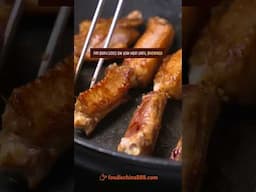 EASY FRIED CHICKEN WING WITH MUSHROOM RECIPE #recipe #cooking #chinesefood #chickenrecipe #mushroom