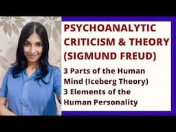 Psychoanalytic Criticism & Theory (Sigmund Freud's Theories) #literarytheory #freudiantheory