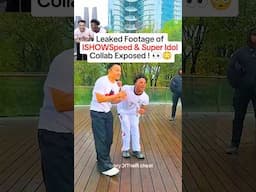 Leaked Footage of ISHOWSpeed & Super Idol Collab Exposed ! 👀😳 #speed #ishowspeed