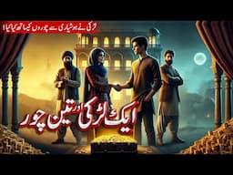 Ek Ladki aur Teen Chor Ki Kahani – 3 Chor Ki Kahani – Sabaq Amoz Kahani