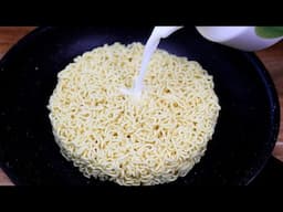 I've never had such delicious instant noodles! Quick, simple and delicious