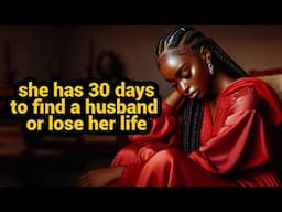 African Folk Tale ▶ She has 30 days to find a husband or lose her life