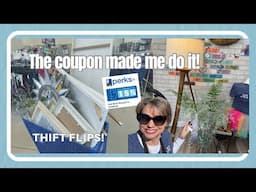 I barely made it through the door at Goodwill the cart was so full!