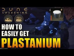 Dune Awakening - How to get Titanium and Stravidium for Plastanium!