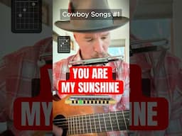 You Are My Sunshine Harmonica and Guitar Tutorial #harmonica #tutorial