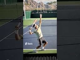 Roger Federer one minute serve analysis