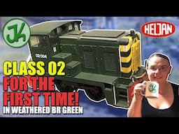Long Awaited! Heljan Class 02 in Weathered BR Green - Unboxing and Review