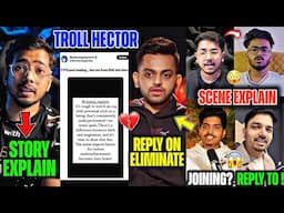 Hector *TYFS* ?🚨 RGE Badly TROLL😱 Ninja on RNTX Hector🤔 Sarang on Spraygod Issue🤯 SouL Drop Change?🥵