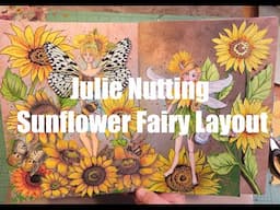 Julie Nutting Sunflower Fairy Layout