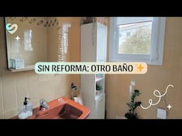Transformé este baño de los 70 sin hacer obra (¡parece otro!)