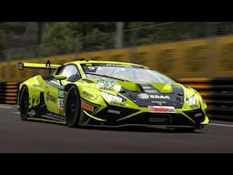 LAMBORGHINI chasing AUDI through the streets of MACAU