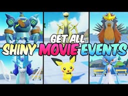 Get all Shiny Pokemon MOVIE Distributions NOW in Pokemon Scarlet Violet