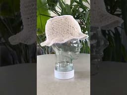 Crochet Bucket Hat Pattern for Beginners - Easy DIY Summer Hat #crocheting #crochet #crochetpattern
