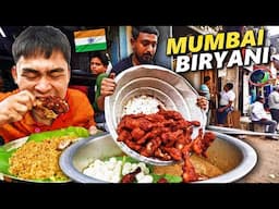 Eating the FAMOUS Slum Biryani in INDIA! Mumbai Slum Street Food Tour!
