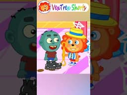 Lion Shorts - Popcorn Problems. CURIOUS ORC - Cartoon for Kids
