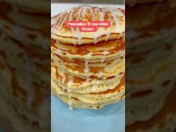 Pancakes 🥞 con elote🌽 fresco | esponjaditos y rico😋
