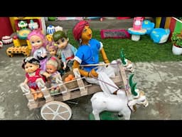 Barbie Doll All Day Routine In Indian Village/Pinky Ki Kahani Part -501/Barbie Ki Hindi Kahani||