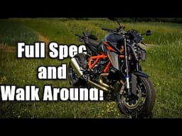 My KTM 1390 Super Duke R EVO Walk Around and Spec
