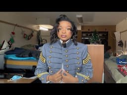 West Point VLOG | final exams, plebe duties, senior pics, branch night recovery, & taking leave!