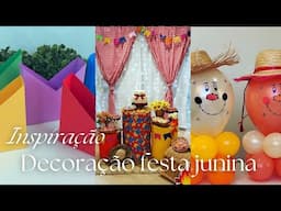 Decoração de festa junina inspiração