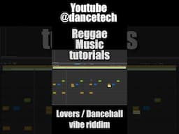 Making reggae music - Dancehall Lovers riddim