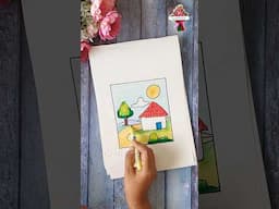 Let's Draw together this Simple Picture #diy #shorts #shortsfeed #easydrawing #craftmerint #art