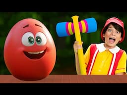 Surprise Eggs Air Vehicle Nursery Rhymes for Kids | BabyBillion Rhymes