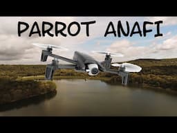 Parrot Anafi Flying at the Beaver Run Reservoir