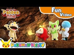 Pokémon Puppet Theater - The Paldea Trio Goes On an Adventure | Pokémon Kids TV​
